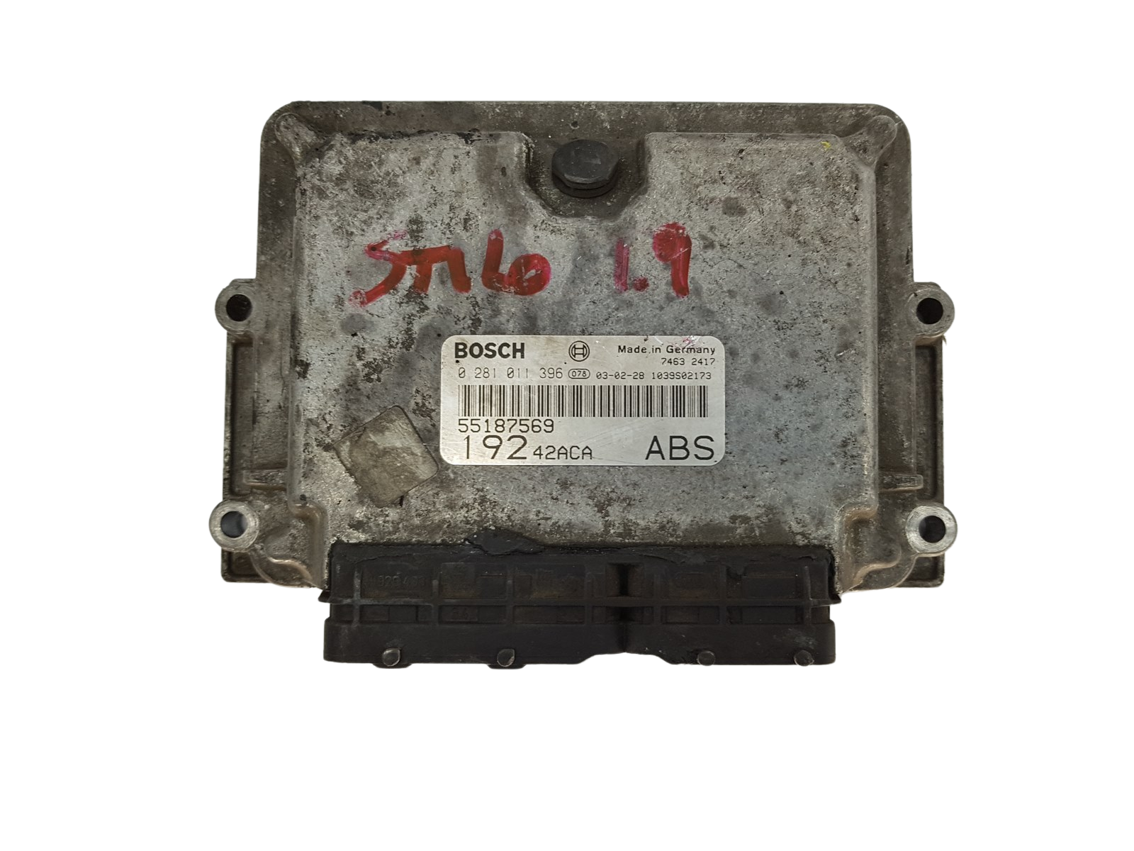 Blok Ovladačů 55187569 0281011396 19242ACA Fiat Bosch 14347 main product photo
