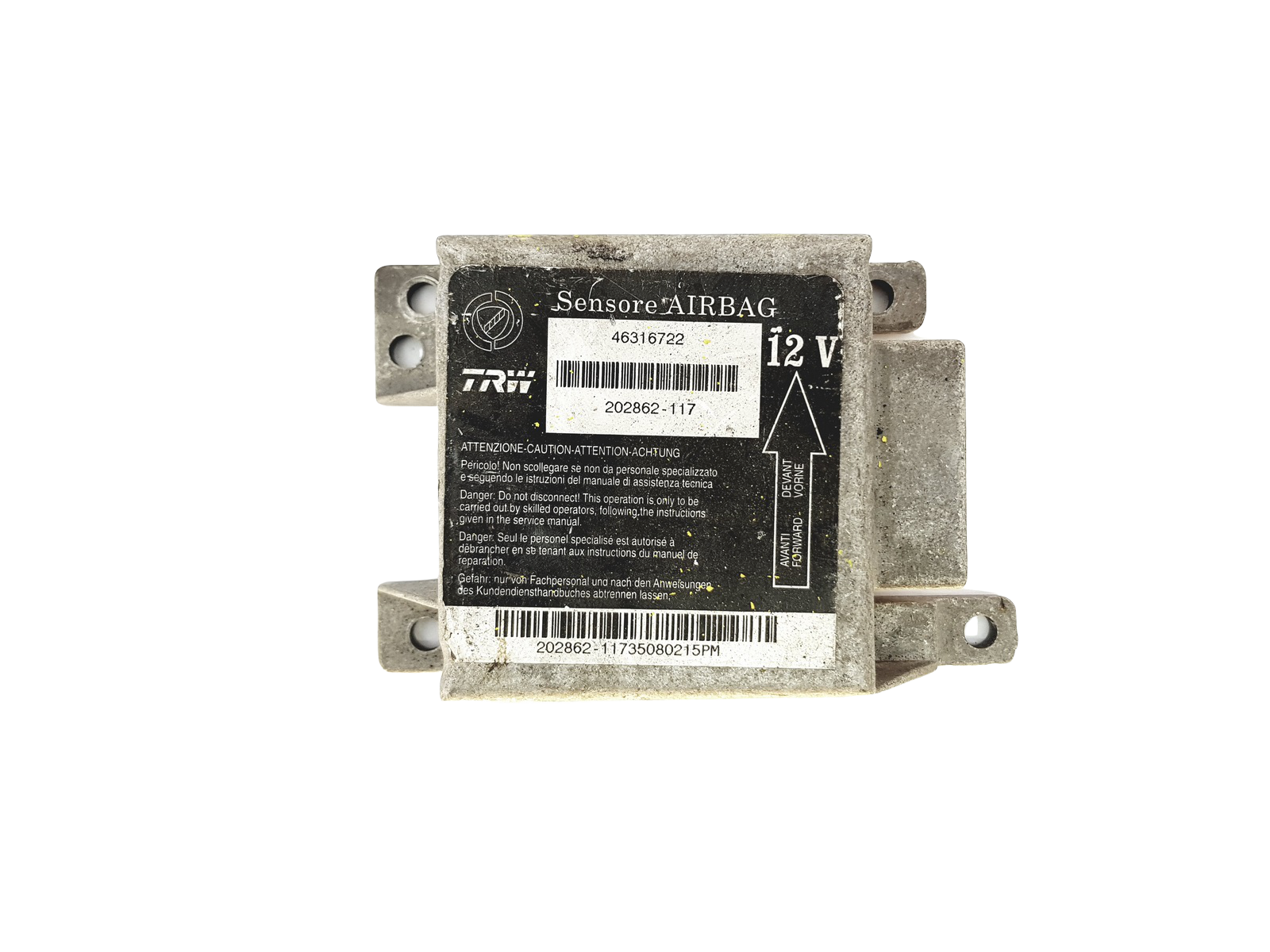 Blok Ovladačů Moduł 46316722 202862-117 Fiat TRW 23377 main product photo