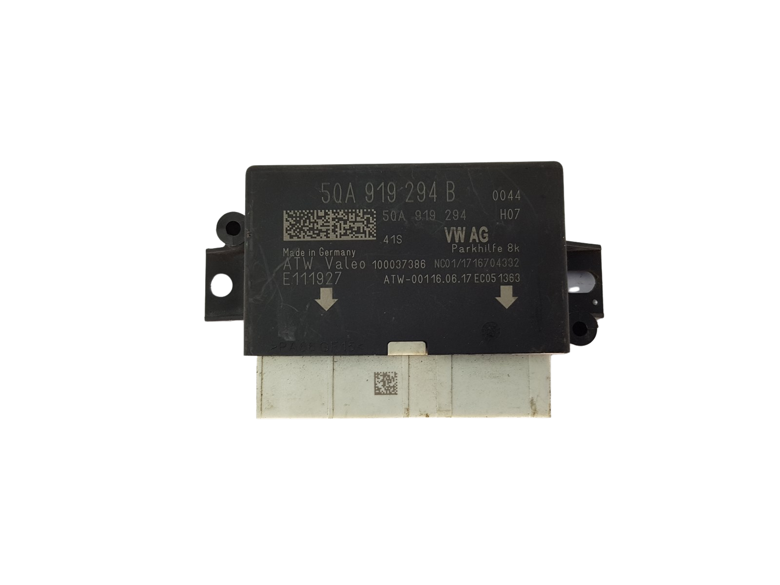 Parkovací Modul Pdc 5QA919294B 100037386 E111927 VW Valeo main product photo