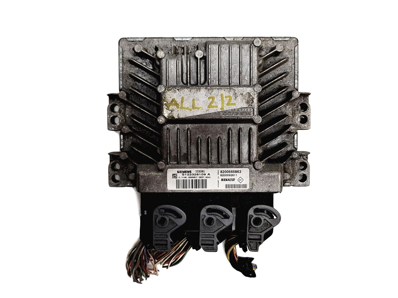 Blok Ovladačů S122326109A 8200565863 8200592611 SID301 Renault Siemens 4758 main product photo