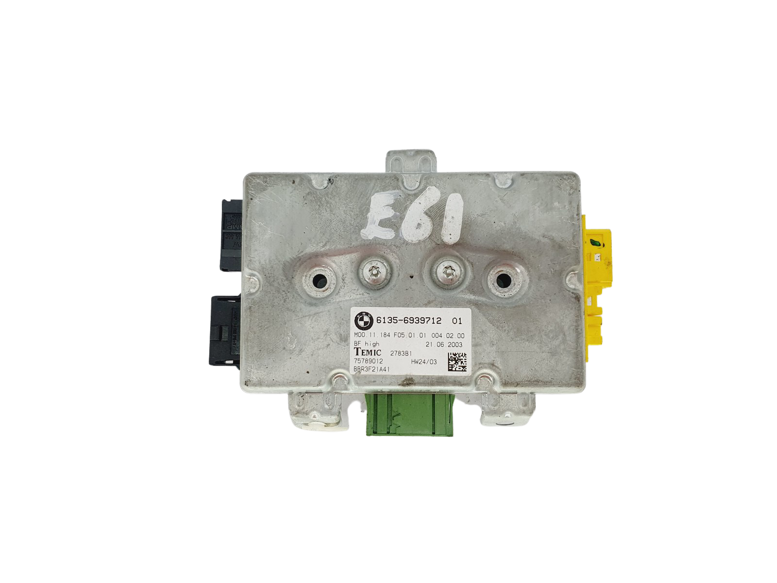 Blok Ovladačů Moduł 6135-6939712 01 75789012 BMW Temic main product photo