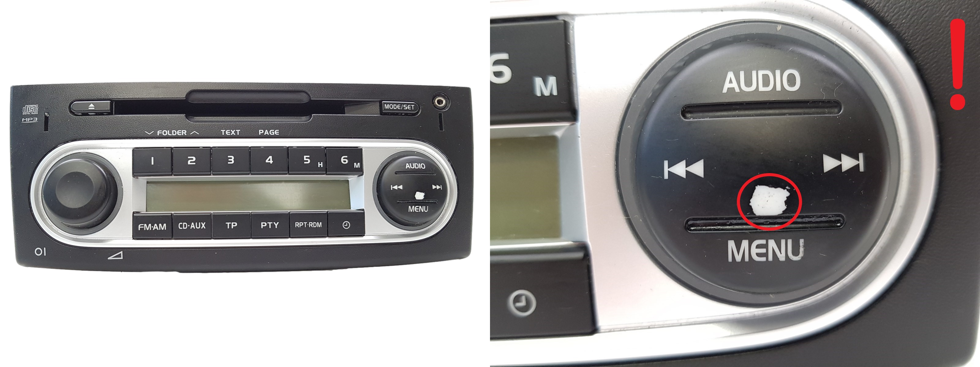Rádio Cd Mp3 Mitsubishi Colt 8701A239 DY-1ME9U24N-T 1347 main product photo
