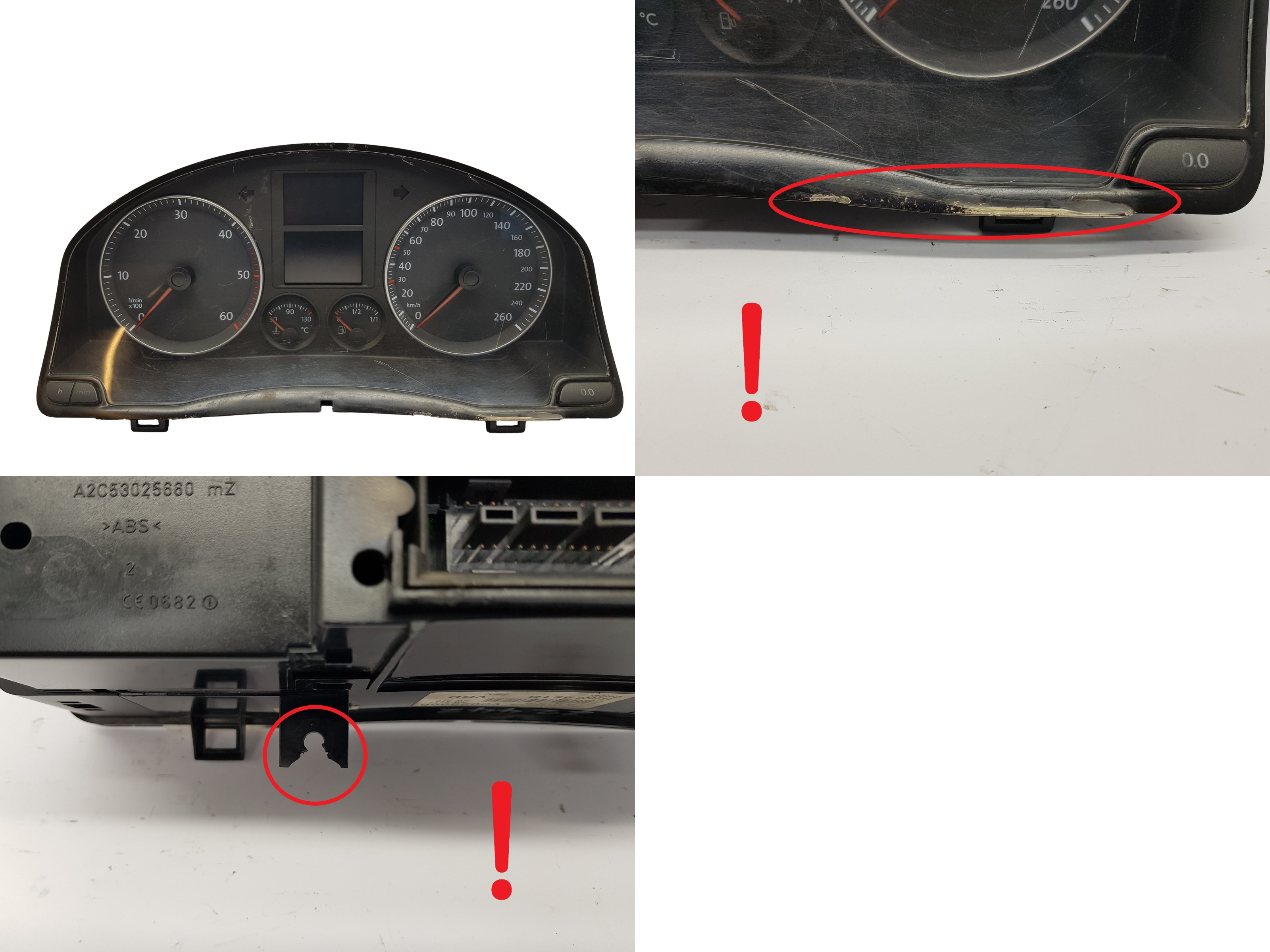 Otáčkoměr VW Golf MK5 1K0920851B 110080246035 2212 main product photo