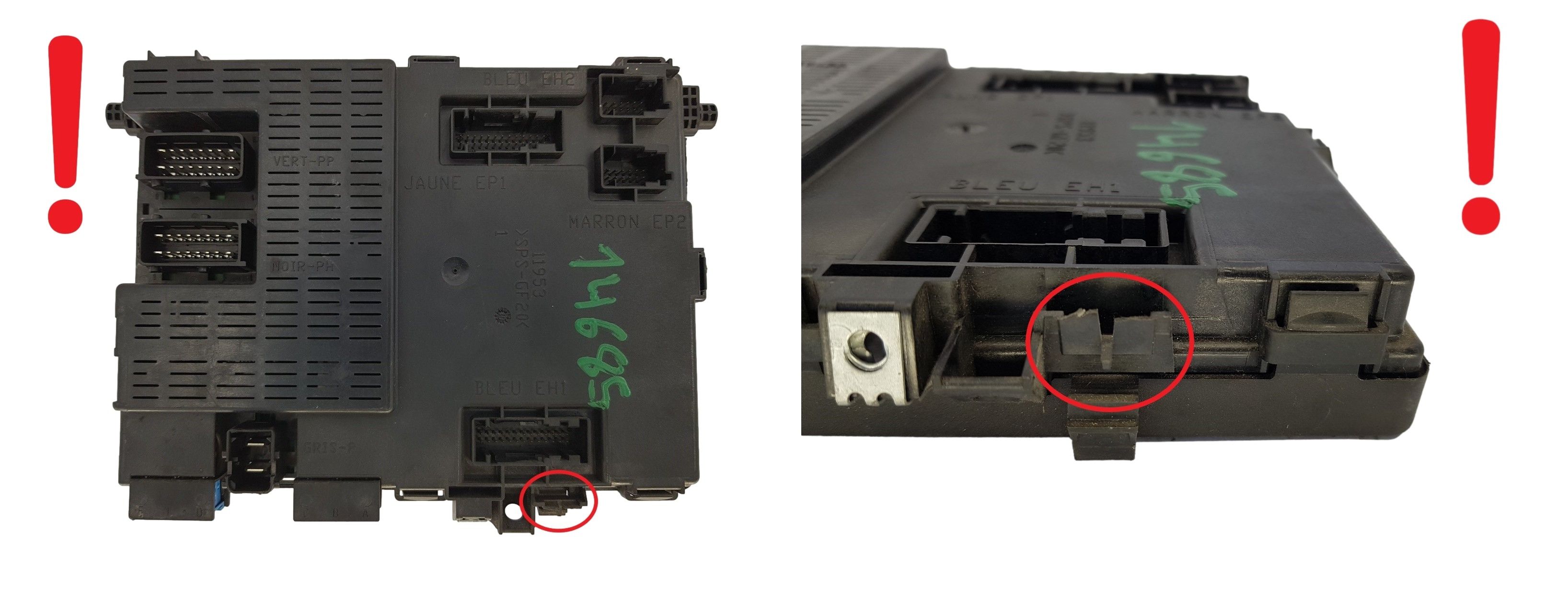 Blok Ovladačů BSI CN2 9646022780 73004512 PSA Valeo main product photo
